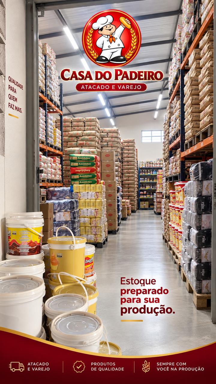 Casa do Padeiro — nossa estrutura