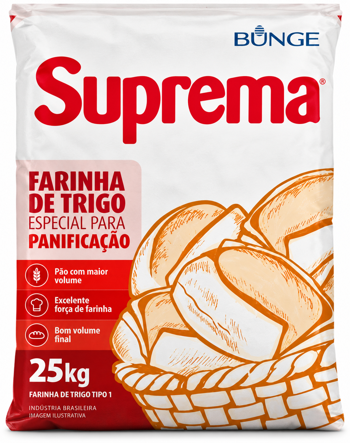 Farinha Suprema Especial Bunge 25 kg