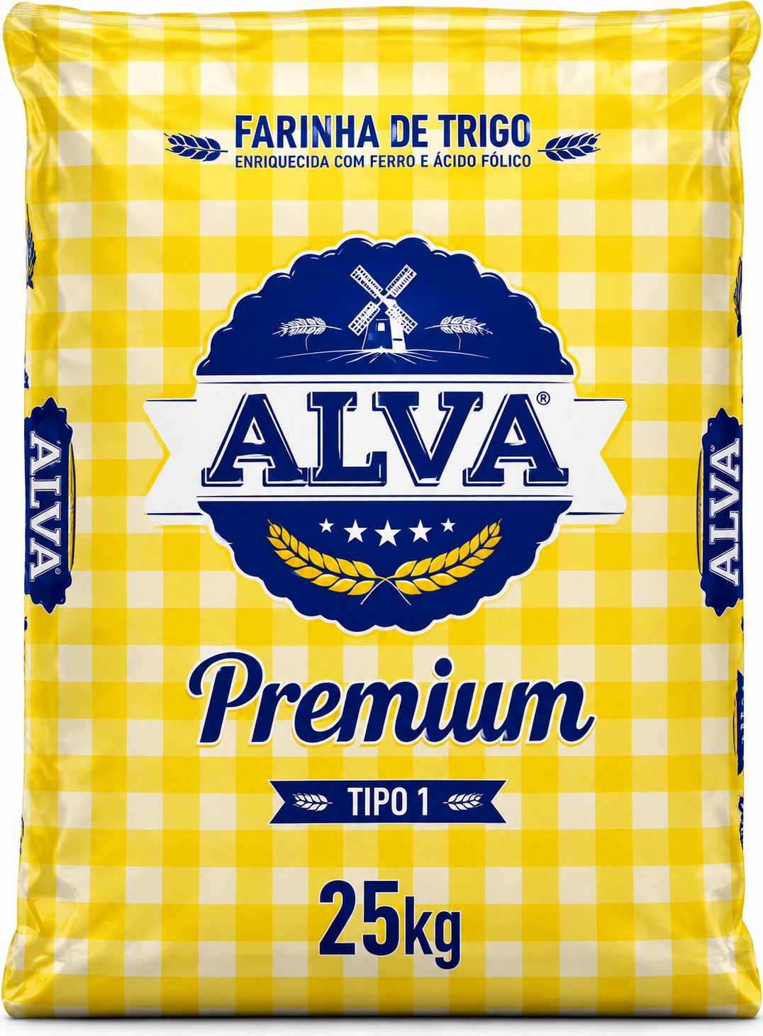 Farinha Trigo Alva Premium 25 kg Tipo 1